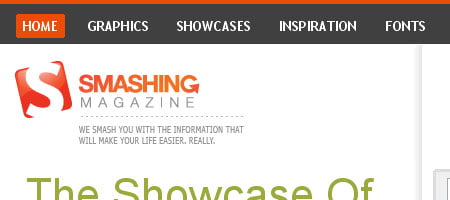 Smashing Magazine - Screen shot