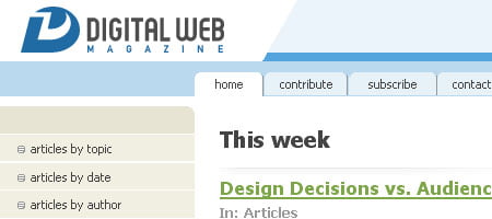 Digital Web Magazine