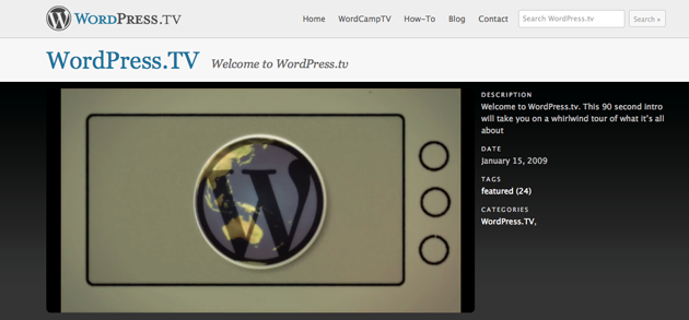 wordpress-tv-nettsiden